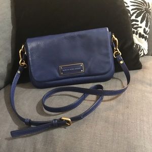 Marc Jacobs Percy Flap Crossbody Blue